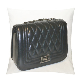 Personality  Black Female Bag, Leather And Very Beautiful. Pillow Covers