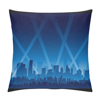 Personality  City Nightlife Pillow Covers