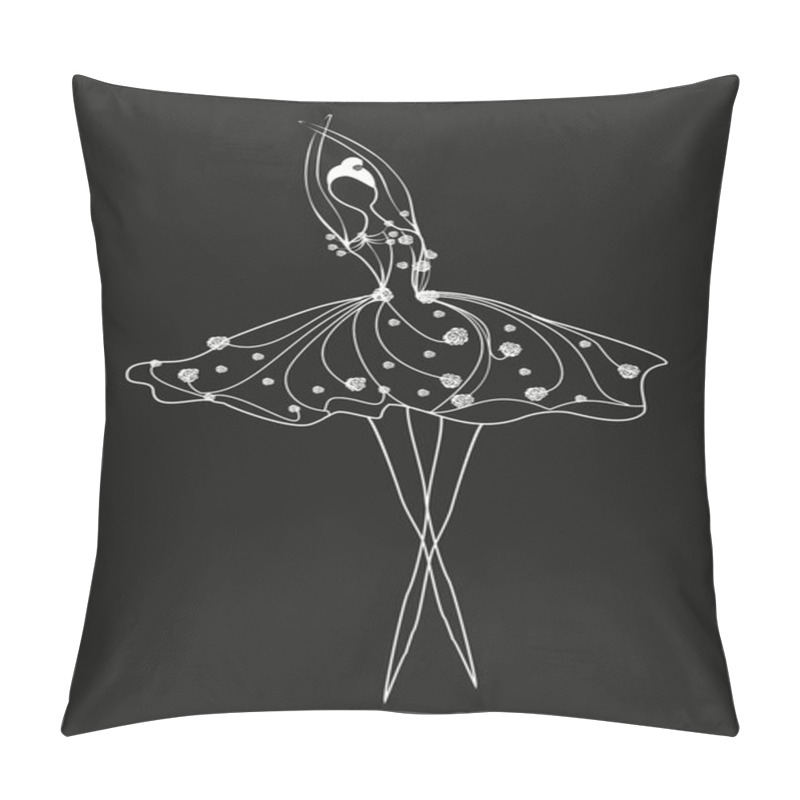 Personality  Ballerina, pillow covers