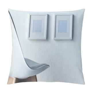 Personality  Empty Photo Frames Hanging On Wall Pillow Covers