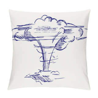 Personality  Atomic Explosion Pillow Covers