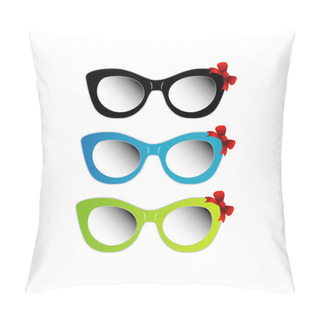 Personality  Vintage Sunglasses Pillow Covers