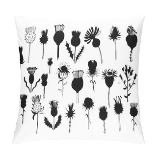 Personality  Agrimony Plants Collection, Sketch For Your Design Pillow Covers