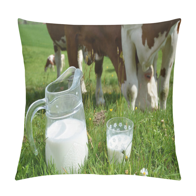 Personality  Milk and cows pillow covers