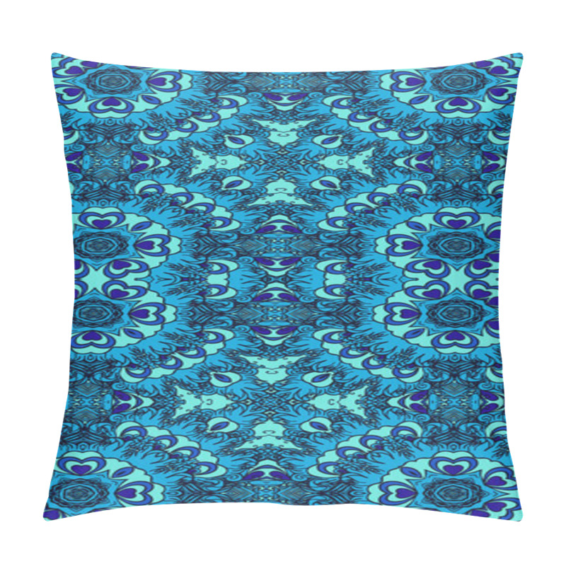 Personality  hand painted seamless pattern  pillow covers