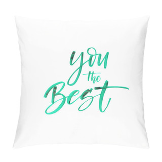 Personality  Inspirational Quote Calligraphy Pillow Covers