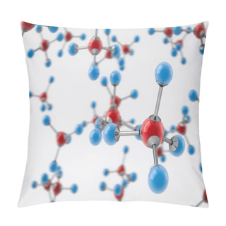 Personality  Methane Molecules Pillow Covers