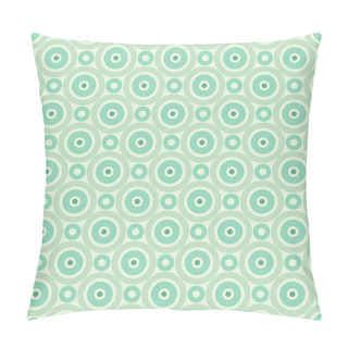 Personality  Retro Mint Different Vector Seamless Patterns Pillow Covers