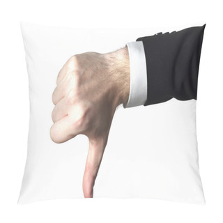 Personality  Thumbs Down Pillow Covers