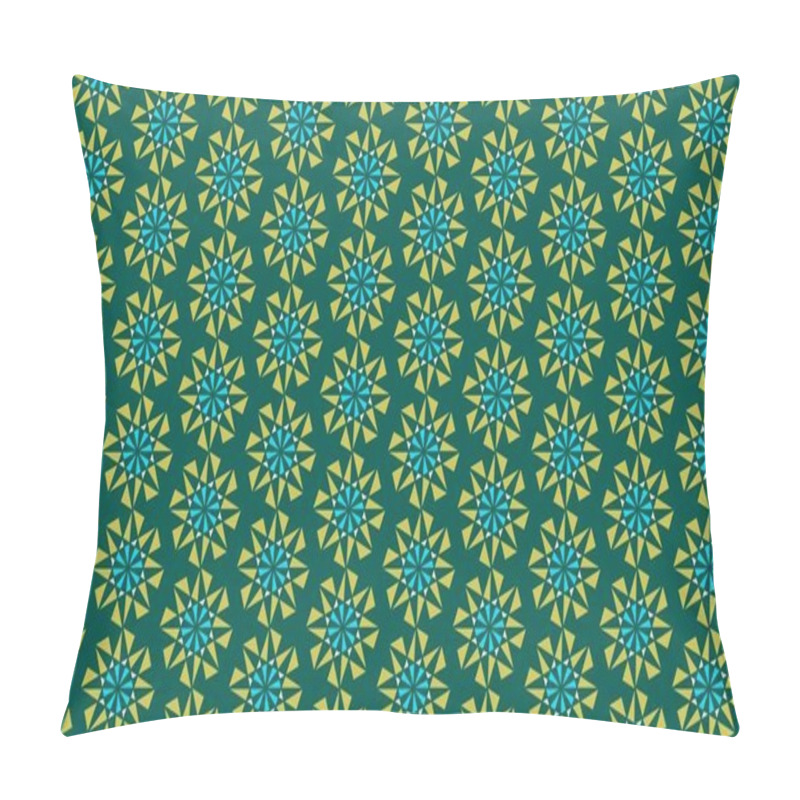 Personality  Seamless Abstract Background With Geometric Elements Pillow Covers