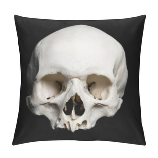 Personality  Upper Half Of The Real Human Skull Pillow Covers