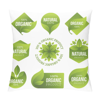 Personality  Green Organic Products Labels  Pillow Covers