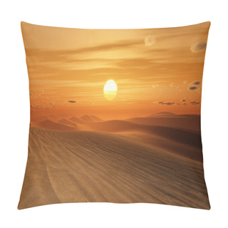 Personality  Desert Sunset Pillow Covers