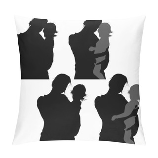 Personality  Mother And Baby Pillow Covers