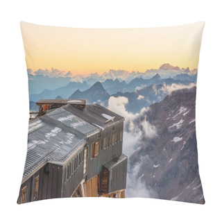 Personality  Alpine Resort At Sunset. Pillow Covers