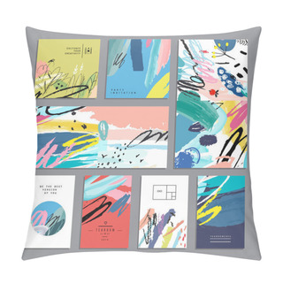 Personality  Set Of Creative Universal Cards  Pillow Covers