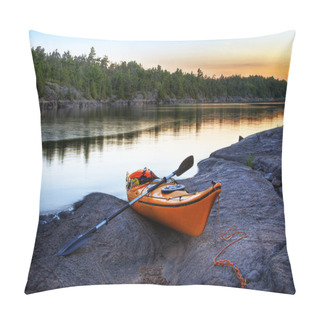 Personality  Orange Kayak Pillow Covers