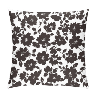 Personality  Flower Illustration Pattern Pillow Covers