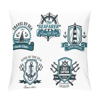 Personality  Nautival Various Heraldic Designs Pillow Covers
