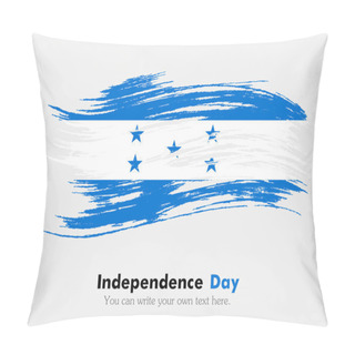 Personality  Flag Of Honduras In Grungy Style. Pillow Covers