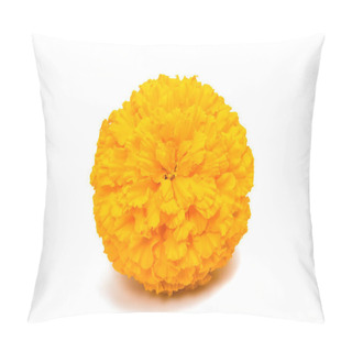 Personality  Marigold Flowers Isolated  Pillow Covers