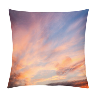 Personality  Sunset Sky. Pillow Covers