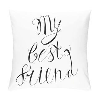 Personality  Vintage Friendship Lettering Pillow Covers