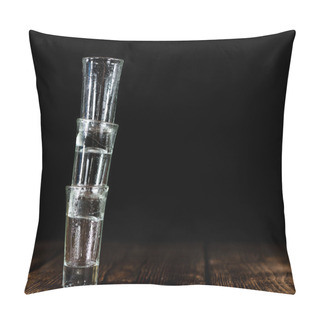 Personality  Pile Of Empty Shot Glasses Pillow Covers