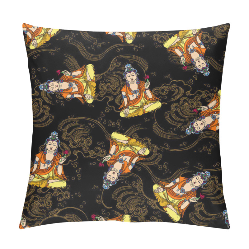 Personality  Buddhist pillow covers