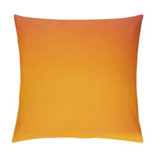 Personality  Full Frame View Of Empty Bright Orange Abstract Background Pillow Covers
