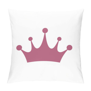 Personality  Princess Crown, Vector Illustration Pillow Covers