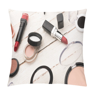 Personality  Brushes And Decorative Cosmetics Pillow Covers