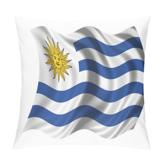 Personality  National Flag Uruguay Pillow Covers