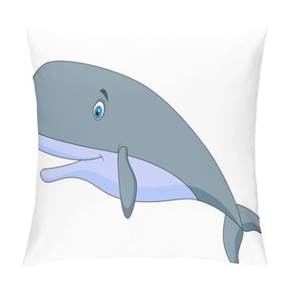 Personality  Cute Sperm Whale Cartoon Pillow Covers