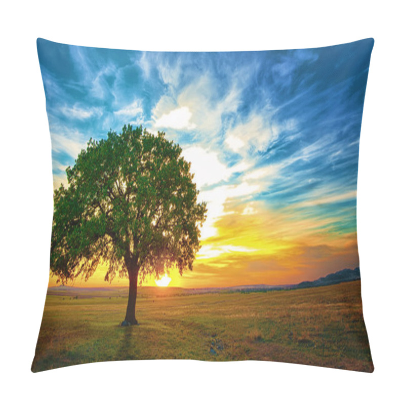 Personality  Oak tree pillow covers