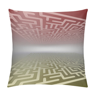 Personality  Maze Horizon; Pillow Covers