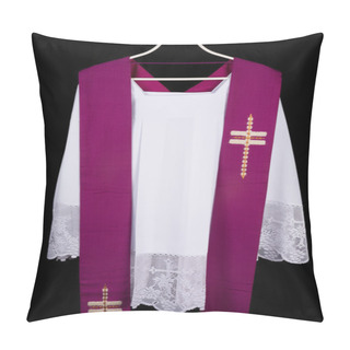 Personality  Priest Surplice Pillow Covers