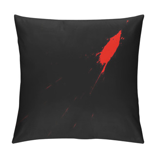 Personality  Blood Burst Motion Blur Pillow Covers