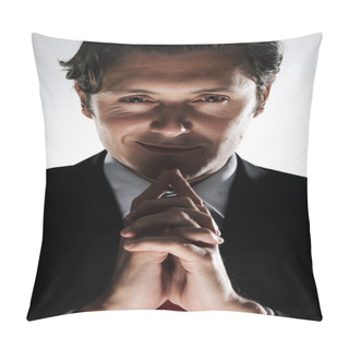Personality  Cunning Businessman Pillow Covers