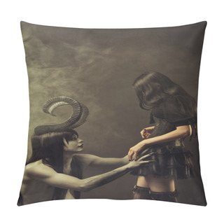 Personality  Infernal Creature Pillow Covers