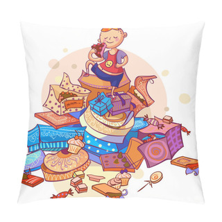 Personality  Sweet-tooth Boy Pillow Covers