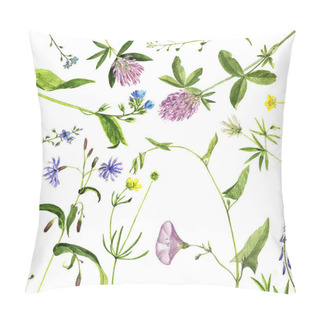 Personality  Watercolor Drawing Plants Pillow Covers