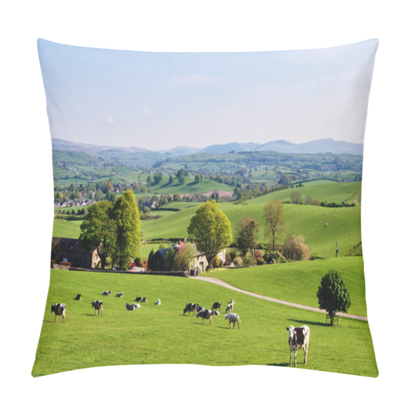 Personality  English field in Spring pillow covers