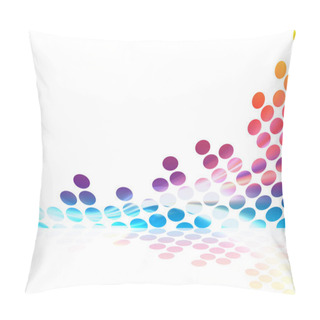 Personality  Rainbow Graphic Equalizer Pillow Covers