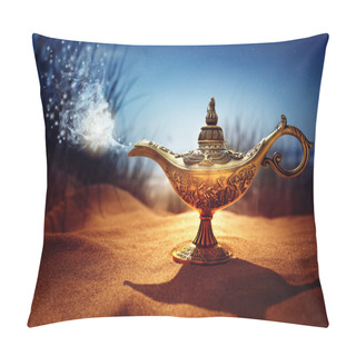 Personality  Magic Lamp In The Desert  Pillow Covers