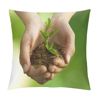 Personality  Child With Plant Pillow Covers