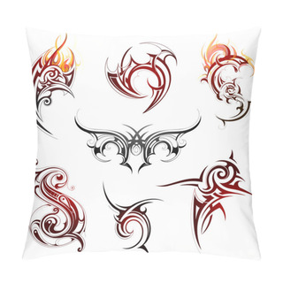 Personality  Tribal Art Set Pillow Covers
