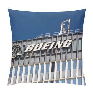 Personality  Boeing Manufacturing Facility And Logo Pillow Covers