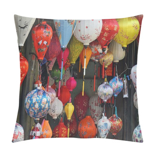 Personality  Colorful Lantern In Hoi An In Vietnam Pillow Covers