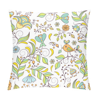 Personality  Pattern With Abstract Flowers Pillow Covers